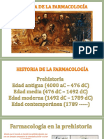 1. Historia de La Farmacología - Terminología