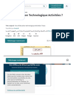 Livre D'Éducation Technologique Activitées 7 Base _ PDF214848