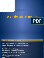 Plan de Social Media