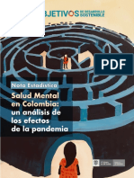 Estadística de Salud Mental en Colombia - Pandemia