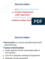 SEC 5 Electrical Safety