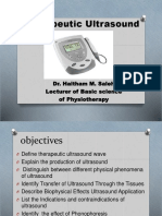 Therapeutic Ultrasound