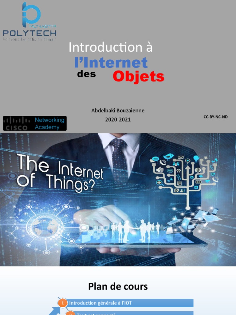 Introduction à l'Internet des Objets | PDF | Internet des objets | l ...