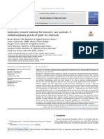 Inspiratory Muscle Training for Intensive Care Patients