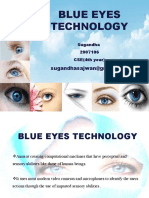 Blue Eyes Technology: Sugandha 2907106 CSE (4th Year)