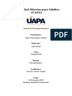 Análisis de trastornos de ansiedad y depresión