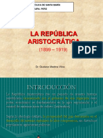 DIAPOSITIVAS - La República Aristocrática, José Carlos Mariátegui, Víctor Raúl Haya de La Torre
