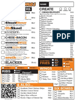 Rocomamas Menu