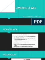 Test Psicometrico Wes