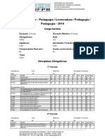 Matriz Curricular