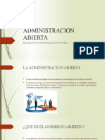 Administracion Abierta