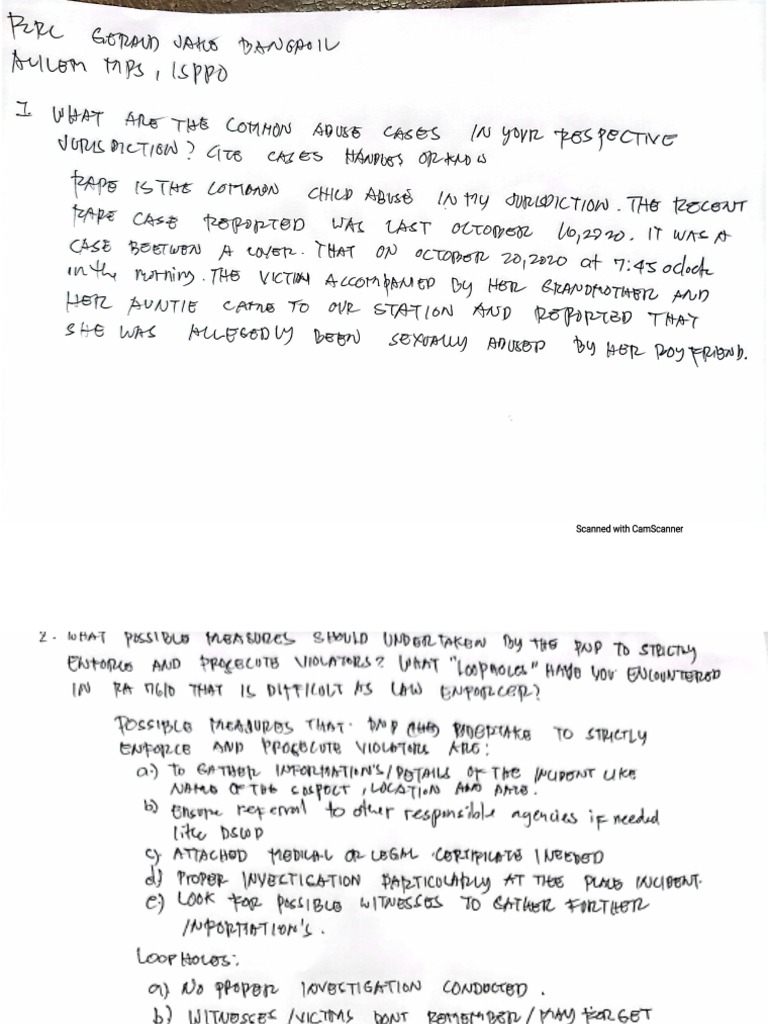 PCPL Bangaoil, Gerald Jake L Take Home Research | PDF