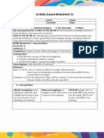 PFY Worksheet 33 - GenEd