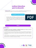 Narrativas interactivas para la educación