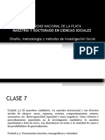 Unidad 3.2 y 3.3 M. Cualitativos Clase 7 2021