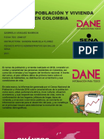 Censo de Población y Vivienda en Colombia