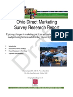 Direct Marketing Ohio Survey Study