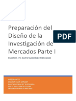 Preparación Del Diseño de La Investigación de Mercados Parte I