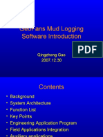 GeoFans Mud Logging Software Introduction
