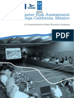 Disaster Risk Assessment in Baja Califonia Mexico