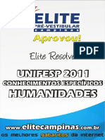 EliteResolve_Unifesp_2011_humanidades