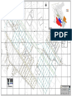 Plano General Del Sistema de Alcantarillado