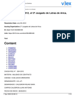 FALLO EN CONTRA Sentencia Nº C-924-2012, de 2º Juzgado de Letras de Arica