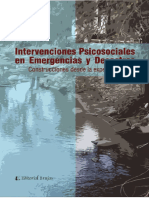 Intervenciones Psicosociales en Emergencias y De