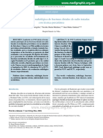 Evaluación Clinico-Radiológica de Fracturas Distales de Radio Tratadas Con Técnica Percutánea