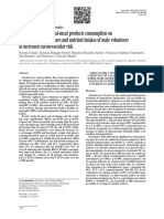 Impact of Improved Fat-Meat Products Consumption On Anthropometric Markers and Nutrient Intakes of Male Volunteers at Increased Cardiovascular Risk