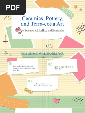 Ceramics, Pottery, And Terra-cotta Art