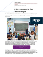 O Letramento Como Parte Das Vivencias Das Criancaspdf