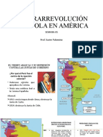 3ero - Historia Del Perú - Semana 5 - Contrarrevolución Española en América