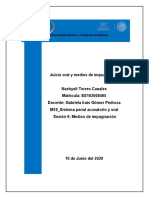 Juicio Oral y Medios de Impugnación: Universidad Abierta y A Distancia de México