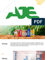 AJE Perú líder en productos saludables y protector del medio ambiente