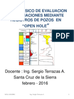 Curso de Evaluacion de Formaciones Mediante Registros de Pozos