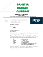 Undangan Qurban 2021