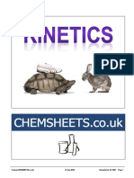 Chemsheets A2 1001 Kinetics Booklet