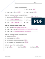 Unit 1 Lesson 2 Key Place Value Patterns