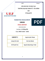 Final Report Group 3 A05E Marketing Management