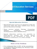 Lesson 2 Special Education Services
