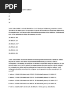 1 How Many Bits Make Up An IPv4 Address CH6 Exams Answers