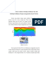 Tugas Visualisasi Salinitas Terhadap Kedalaman Dan Suhu Terhadap Kedalaman Dengan Menggunakan Layout Section