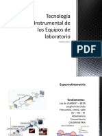 Tecnología Instrumental de Los Equipos de Laboratorio