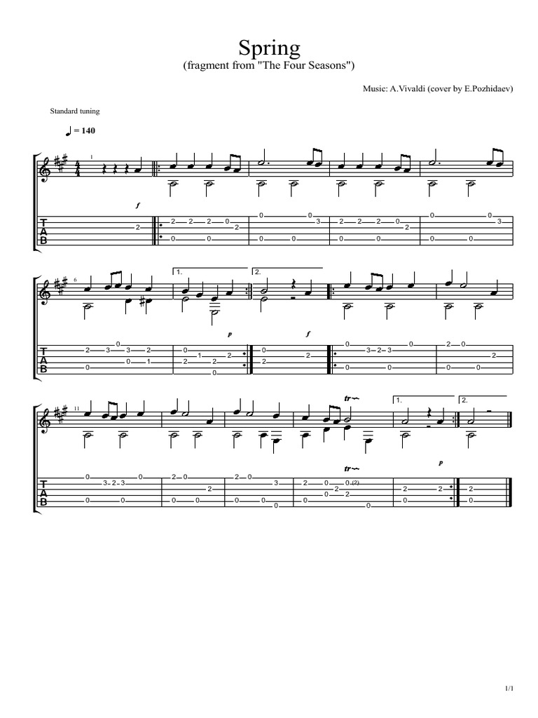 Spring: (Fragment From 