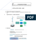 Ppráctica 4 Estequiometria. Titulación Ácido-Base