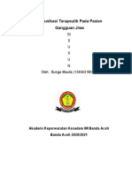 Makalah Komunikasi Terapeutik Pada Pasien Gannguan Jiwa Bunga Maulia