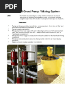 Wags Grout Pump Manual