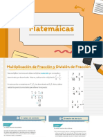 Multiplicación de Fraccion 