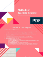 Methods of Teaching Reading - by Slidesgo